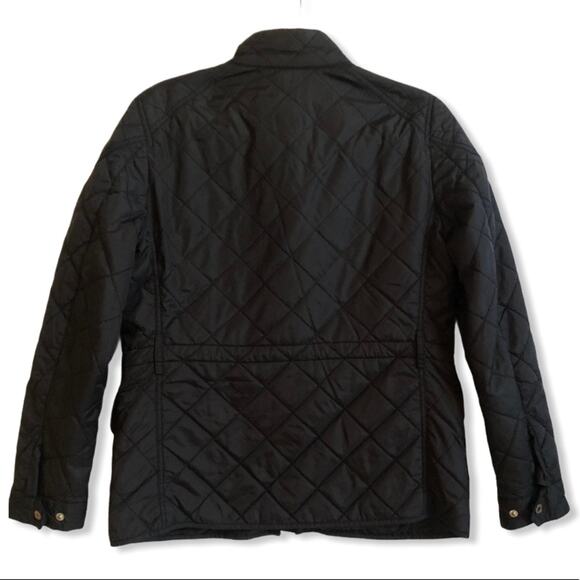 Ralph Lauren Quilted Moto Jacket Black Size Medium - Picture 2 of 12